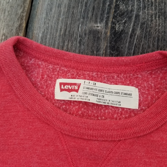 Levis Crew Neck Sweater.  Size Small. - Picture 3 of 4